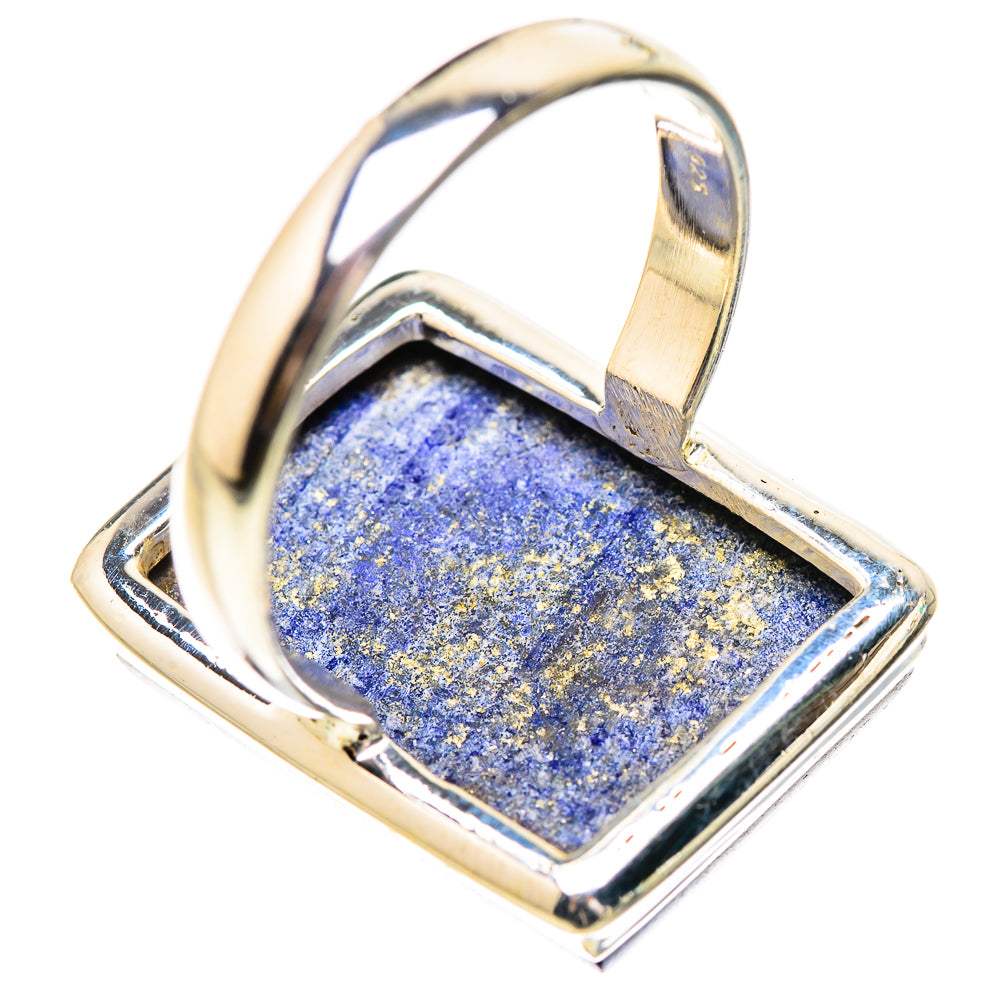 Lapis Lazuli Rings handcrafted by Ana Silver Co - RING132132 - Photo 3
