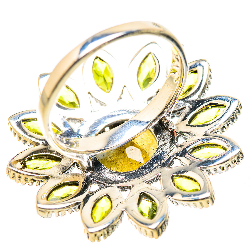 Labradorite Rings handcrafted by Ana Silver Co - RING132134 - Photo 3