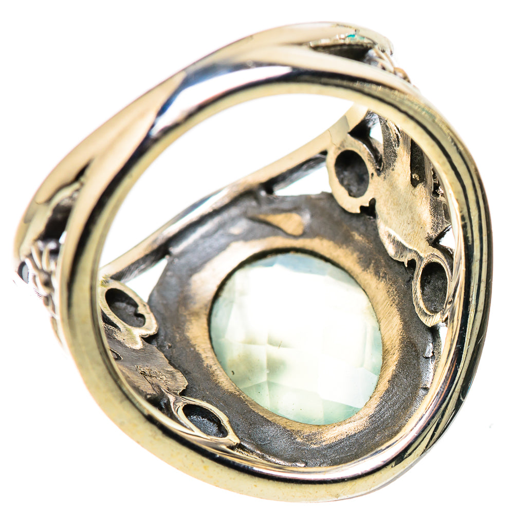 Aqua Chalcedony Rings handcrafted by Ana Silver Co - RING132171 - Photo 3