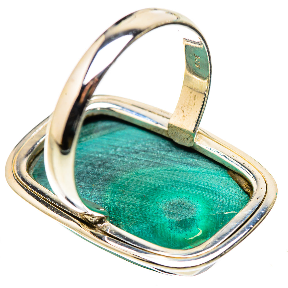 Malachite Rings handcrafted by Ana Silver Co - RING132272 - Photo 3