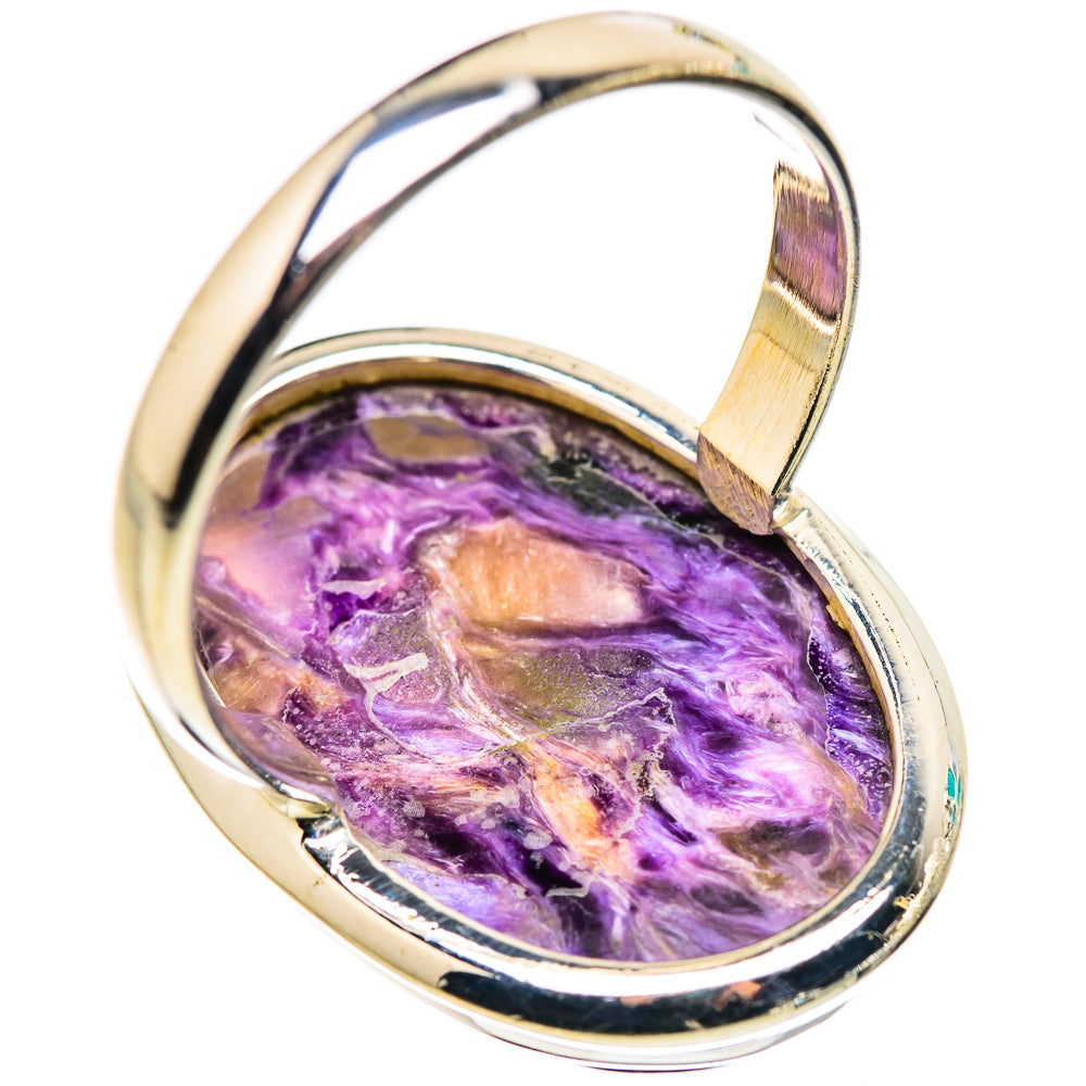 Charoite Rings handcrafted by Ana Silver Co - RING132275 - Photo 3