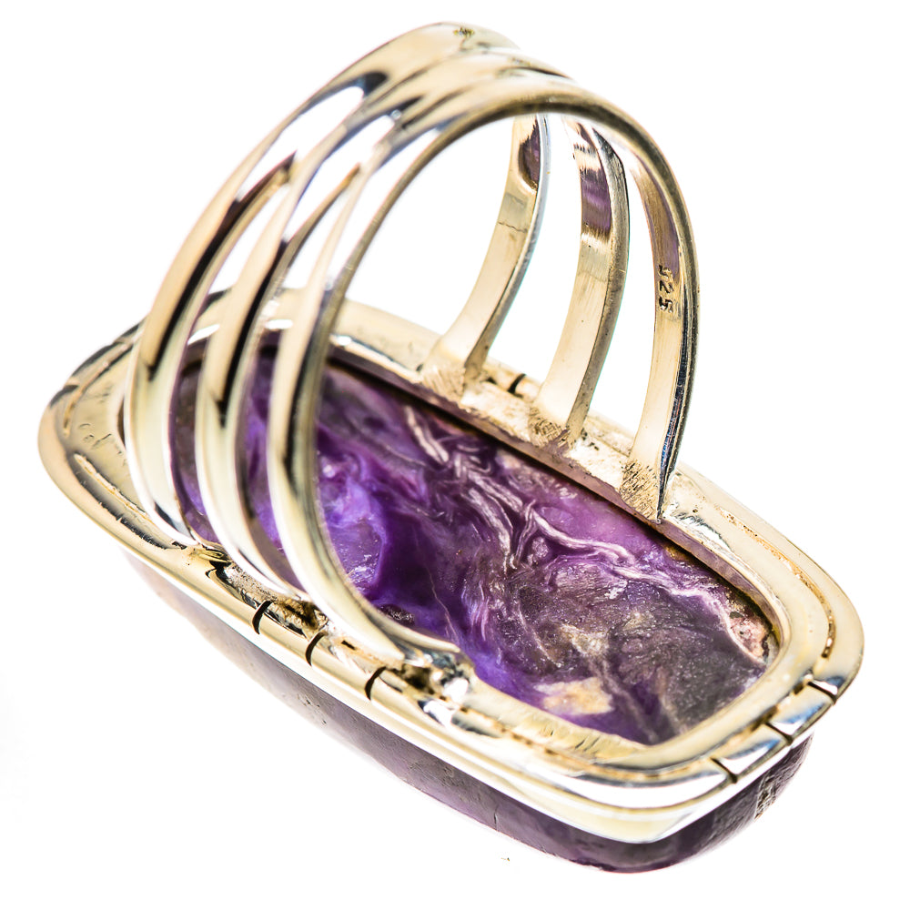 Charoite Rings handcrafted by Ana Silver Co - RING132276 - Photo 3