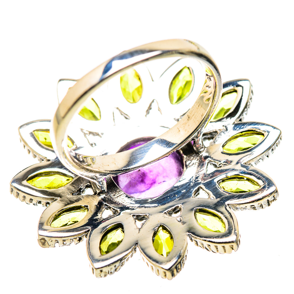 Amethyst Rings handcrafted by Ana Silver Co - RING132296 - Photo 3