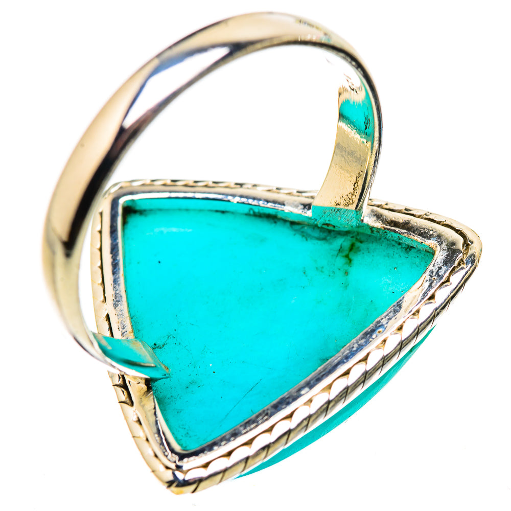 Peruvian Amazonite Rings handcrafted by Ana Silver Co - RING132330 - Photo 3