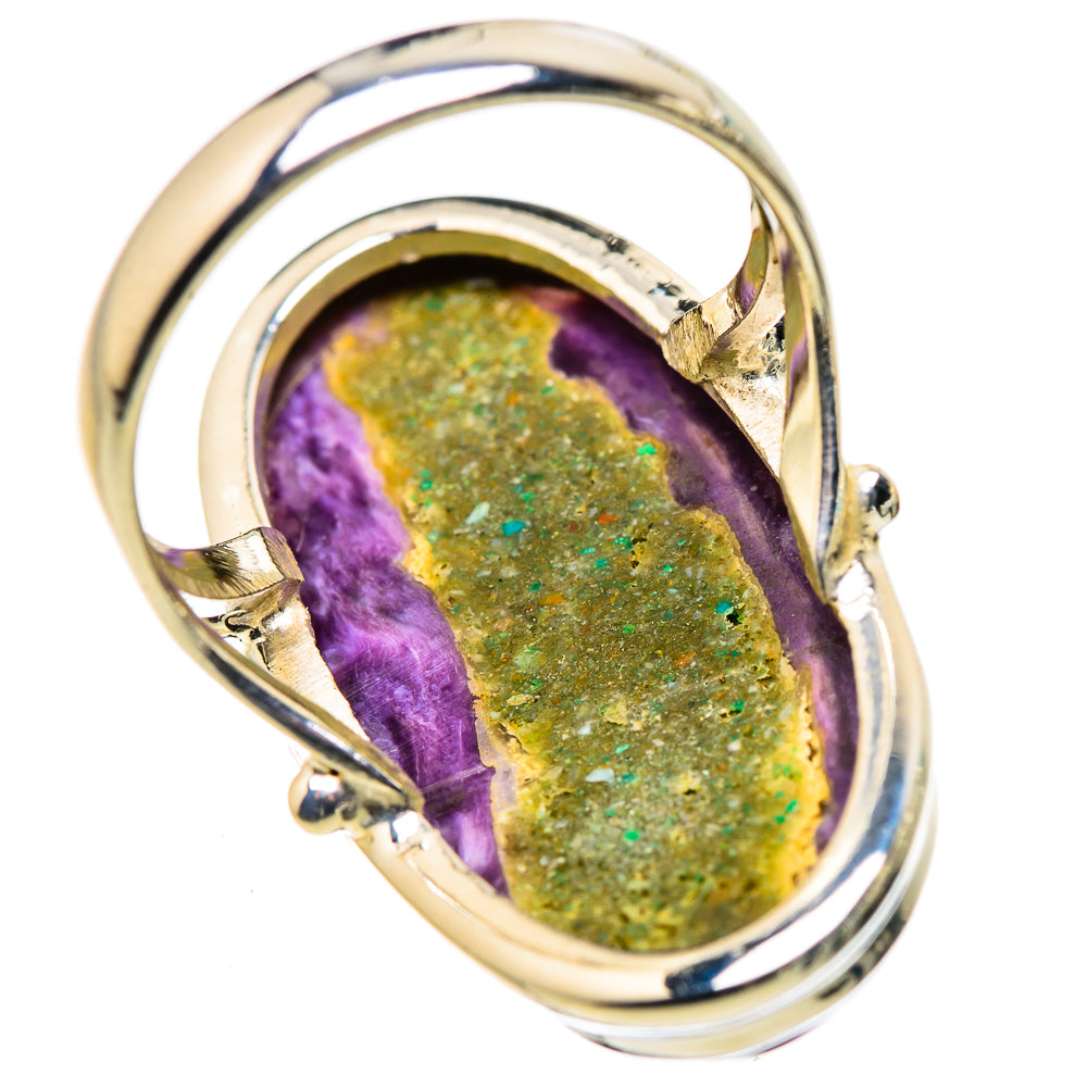 Charoite Rings handcrafted by Ana Silver Co - RING132337 - Photo 3