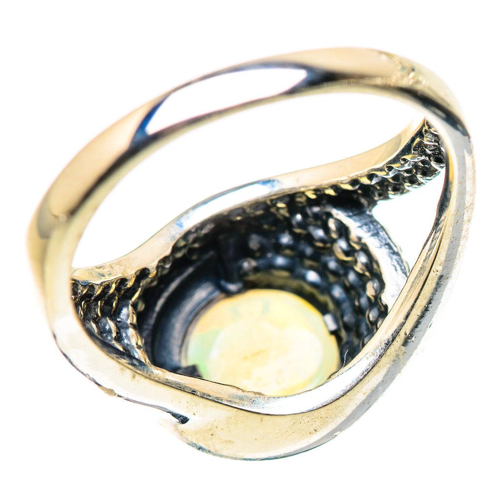 Ethiopian Opal Rings handcrafted by Ana Silver Co - RING132409 - Photo 3