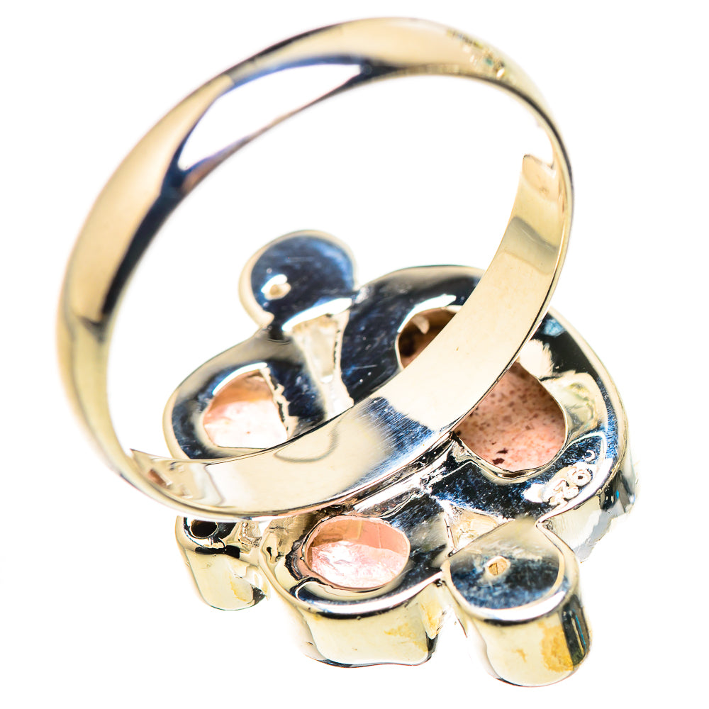 Mexican Fire Opal Rings handcrafted by Ana Silver Co - RING132410 - Photo 3