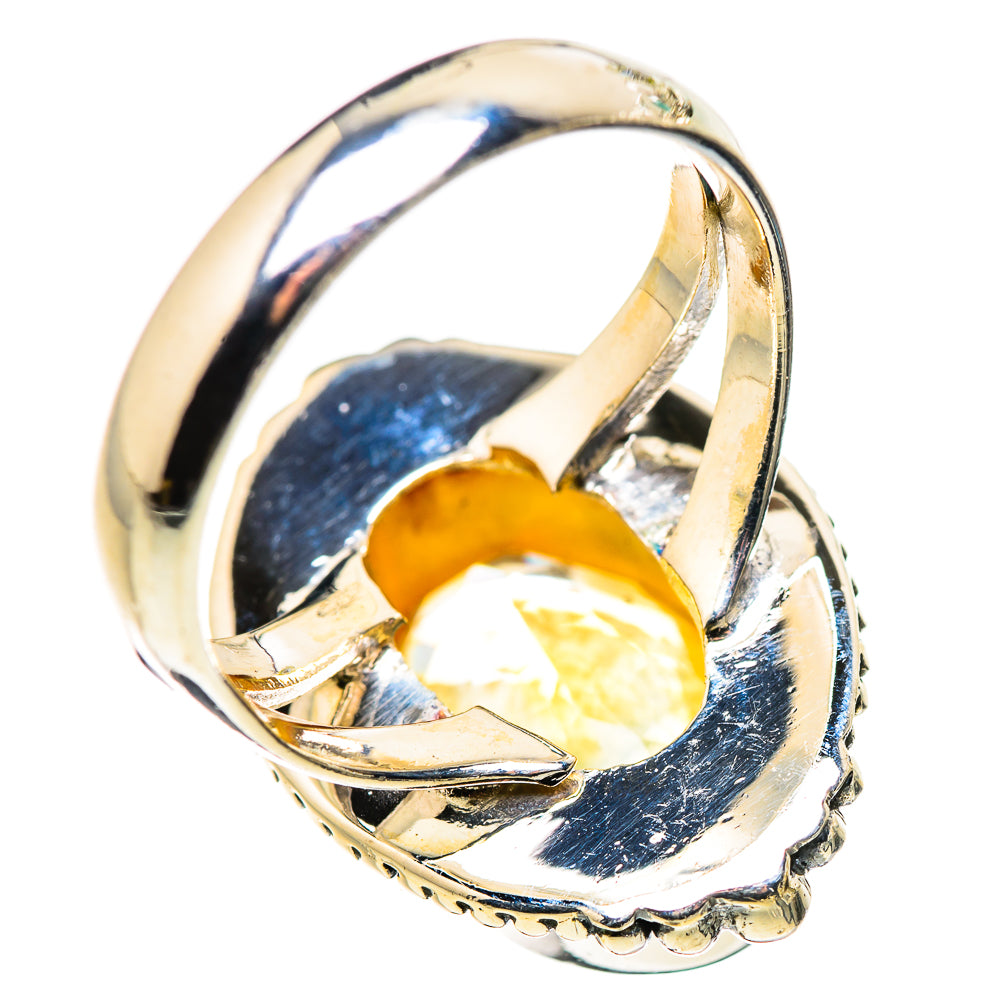 Citrine Rings handcrafted by Ana Silver Co - RING132449 - Photo 3