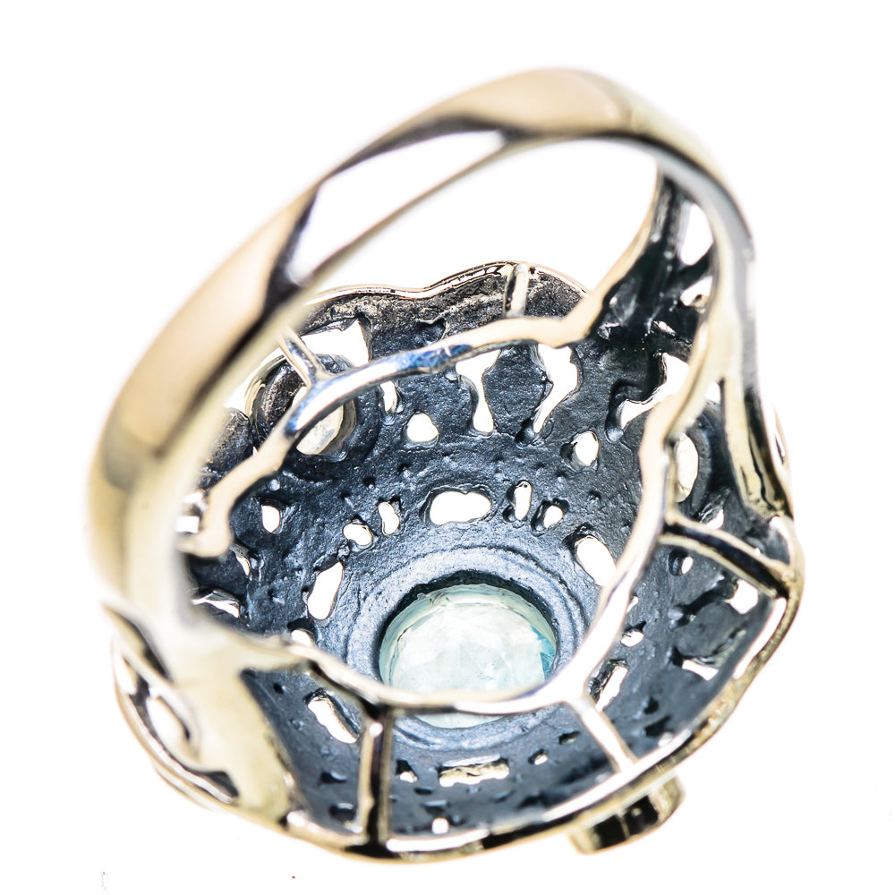 Blue Topaz Rings handcrafted by Ana Silver Co - RING132601 - Photo 3