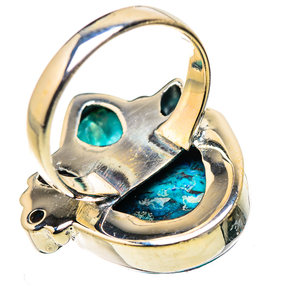 Shattuckite Rings handcrafted by Ana Silver Co - RING132622 - Photo 3