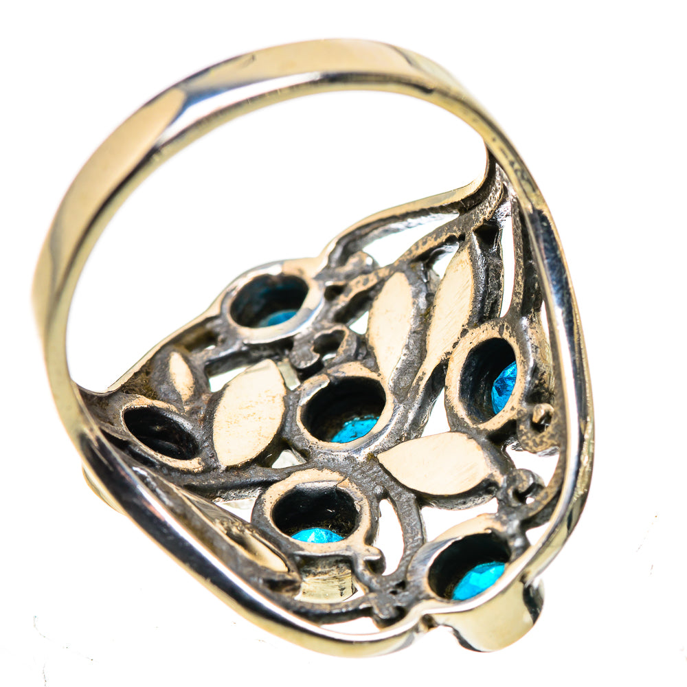 Swiss Blue Topaz Rings handcrafted by Ana Silver Co - RING132624 - Photo 3