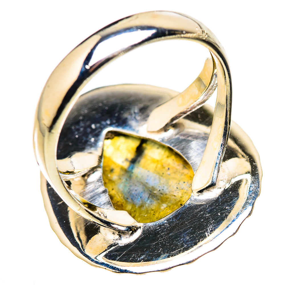 Labradorite Rings handcrafted by Ana Silver Co - RING132646 - Photo 3