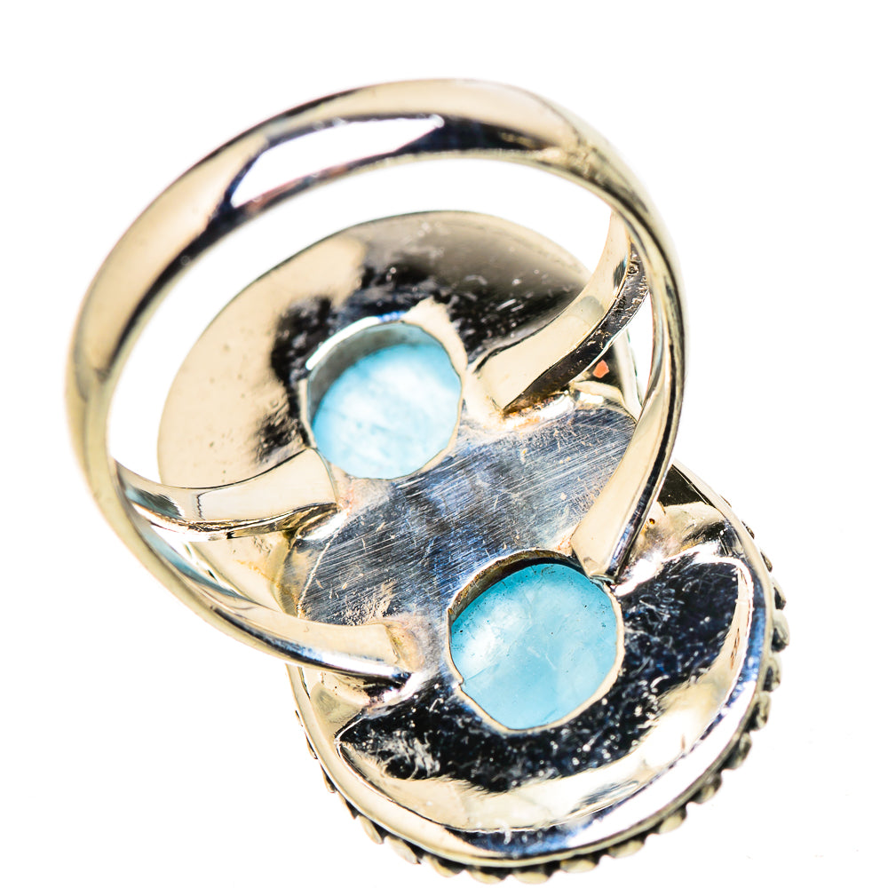 Aquamarine Rings handcrafted by Ana Silver Co - RING132687 - Photo 3