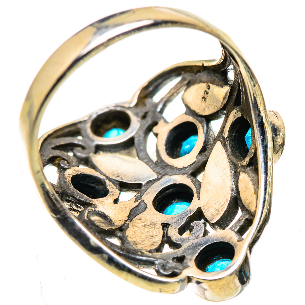 Swiss Blue Topaz Rings handcrafted by Ana Silver Co - RING132709 - Photo 3