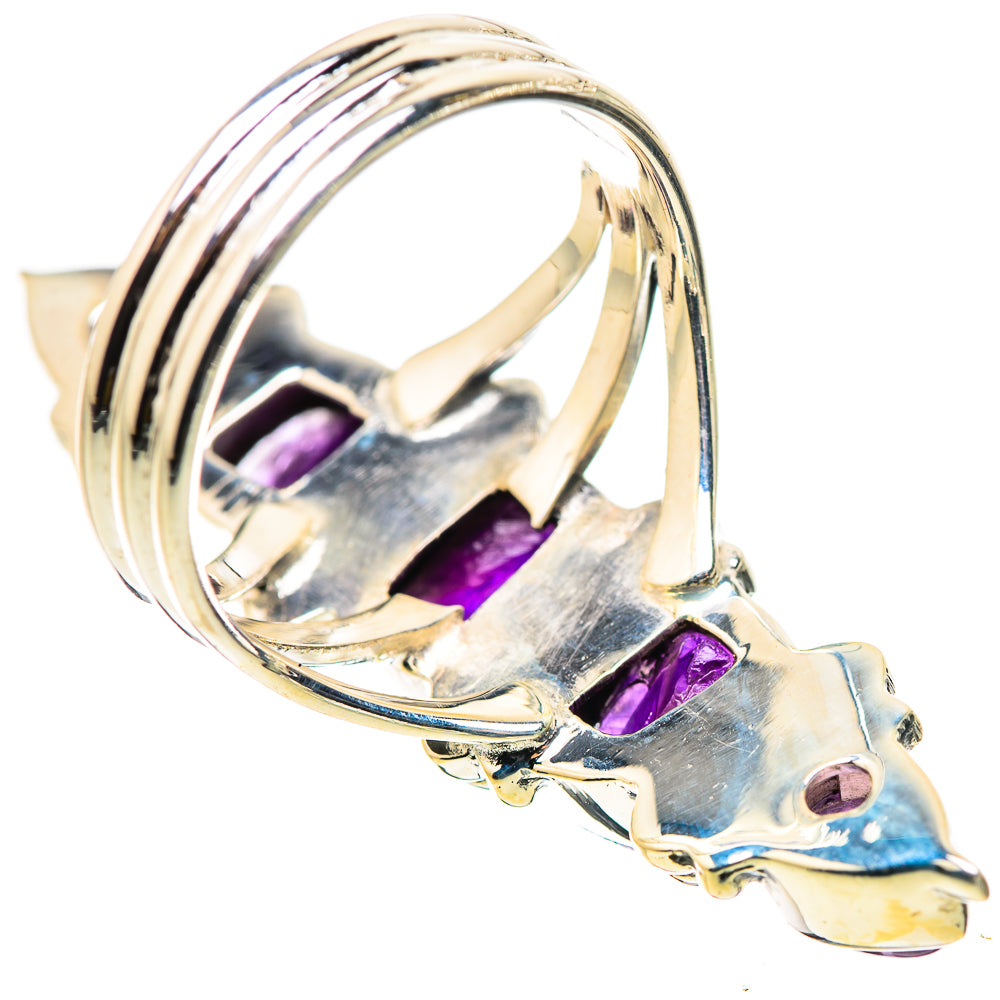 Amethyst Rings handcrafted by Ana Silver Co - RING132728 - Photo 3