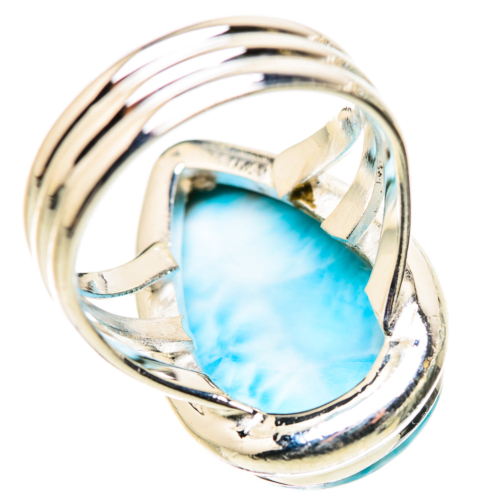 Larimar Rings handcrafted by Ana Silver Co - RING132789 - Photo 3