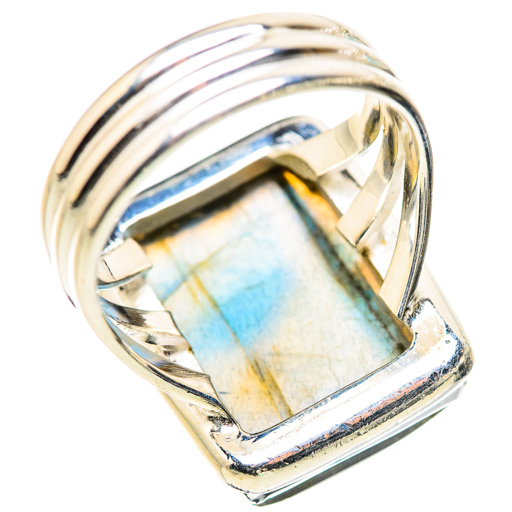 Labradorite Rings handcrafted by Ana Silver Co - RING132873 - Photo 3