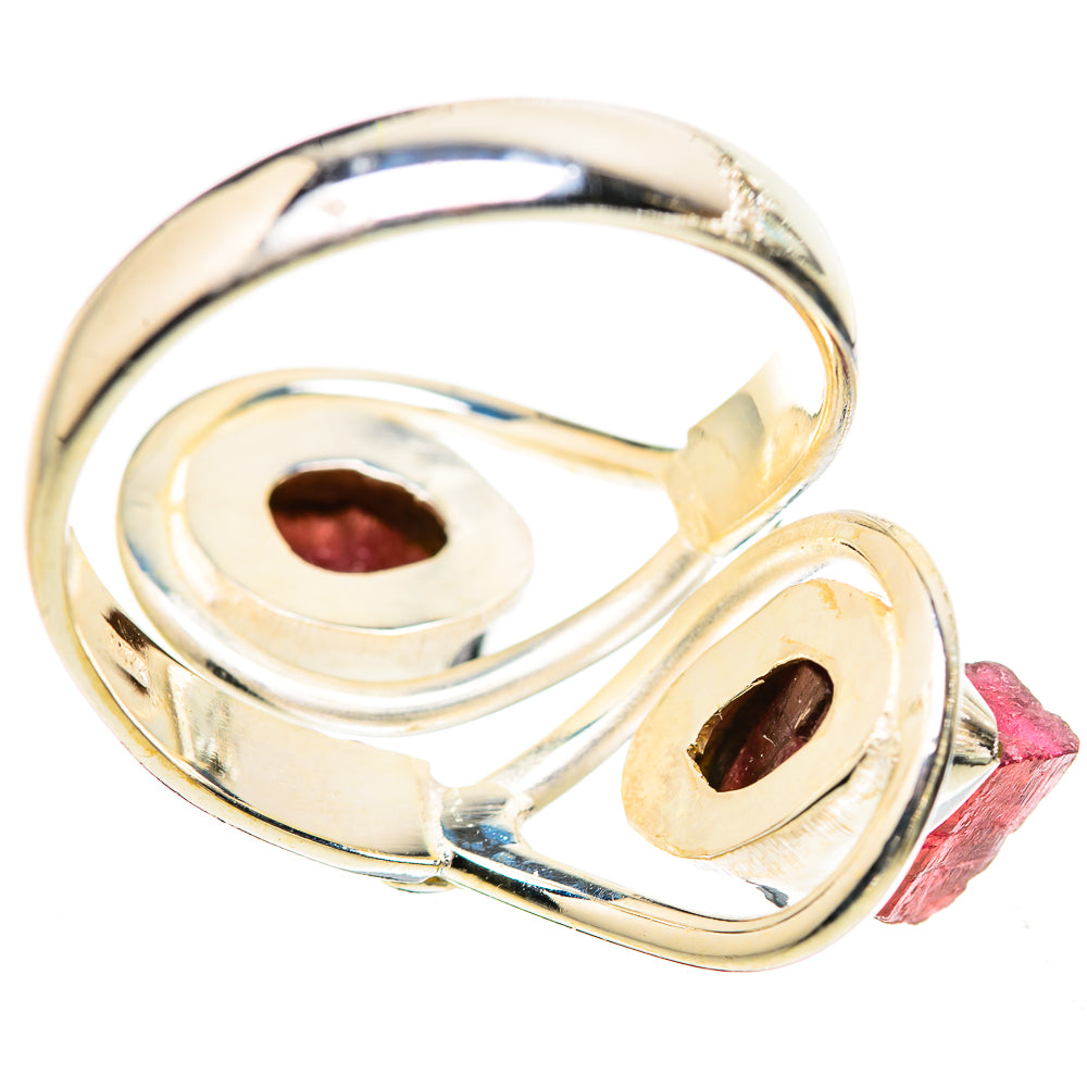 Pink Tourmaline Rings handcrafted by Ana Silver Co - RING132884 - Photo 3