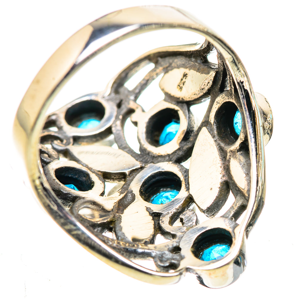 Swiss Blue Topaz Rings handcrafted by Ana Silver Co - RING132893 - Photo 3