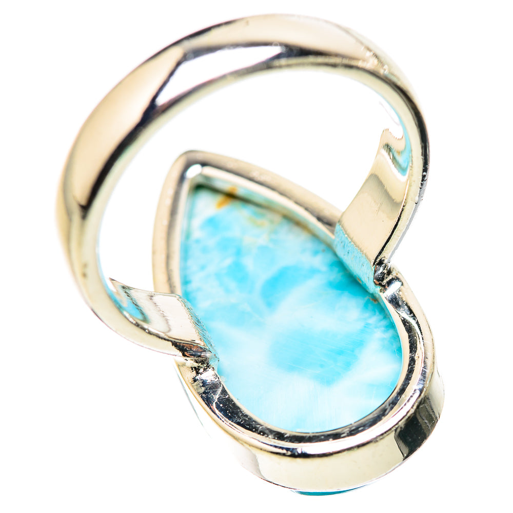 Larimar Rings handcrafted by Ana Silver Co - RING132895 - Photo 3
