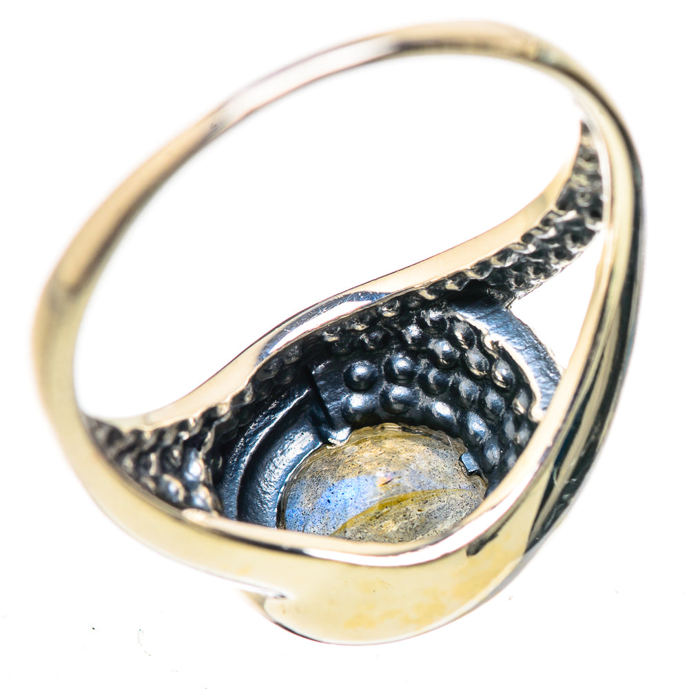 Labradorite Rings handcrafted by Ana Silver Co - RING132899 - Photo 3