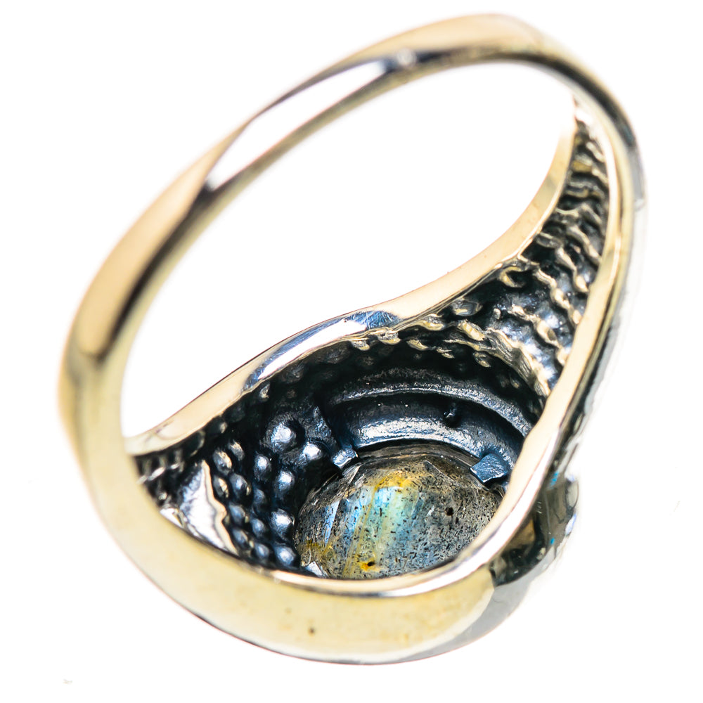 Labradorite Rings handcrafted by Ana Silver Co - RING132965 - Photo 3