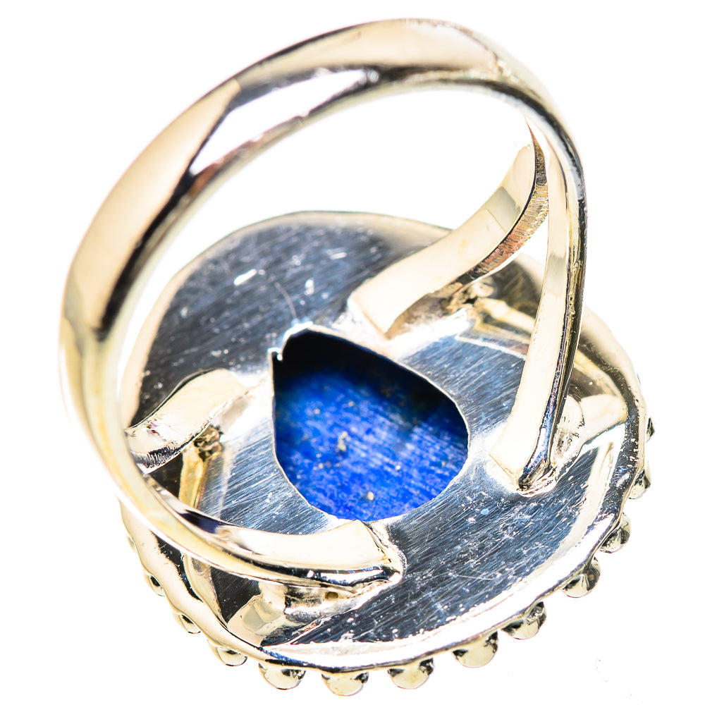 Lapis Lazuli Rings handcrafted by Ana Silver Co - RING132994 - Photo 3