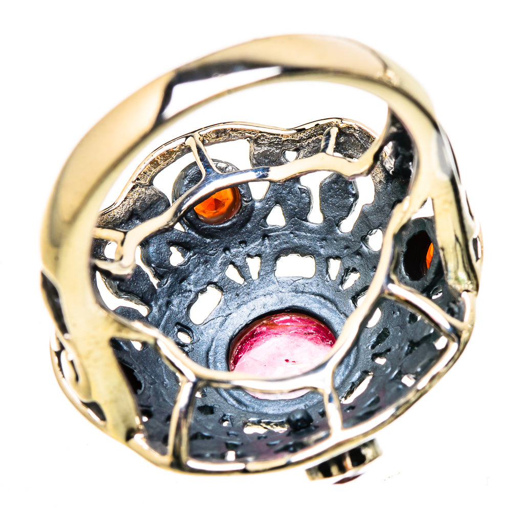 Pink Tourmaline Rings handcrafted by Ana Silver Co - RING133027 - Photo 3