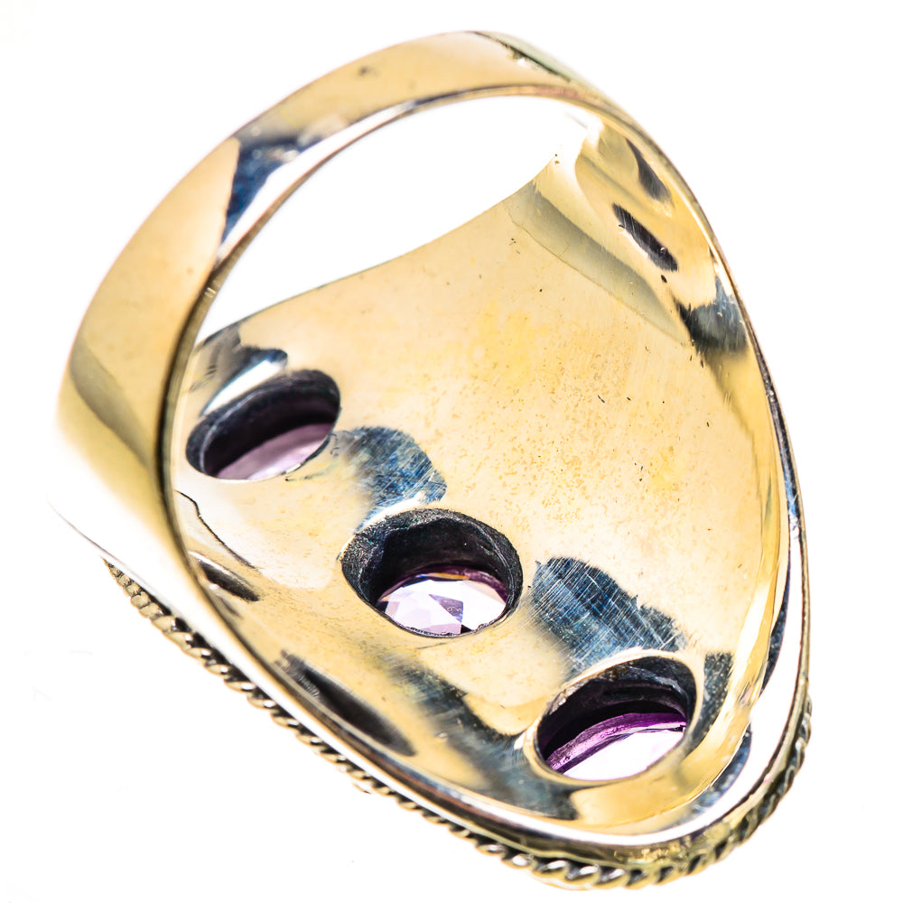 Amethyst Rings handcrafted by Ana Silver Co - RING133101 - Photo 3