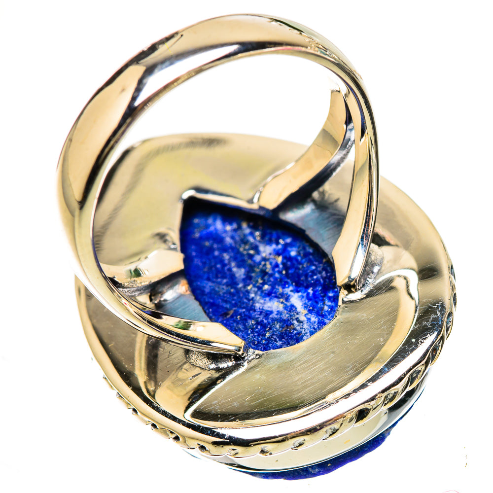 Lapis Lazuli Rings handcrafted by Ana Silver Co - RING133119 - Photo 3