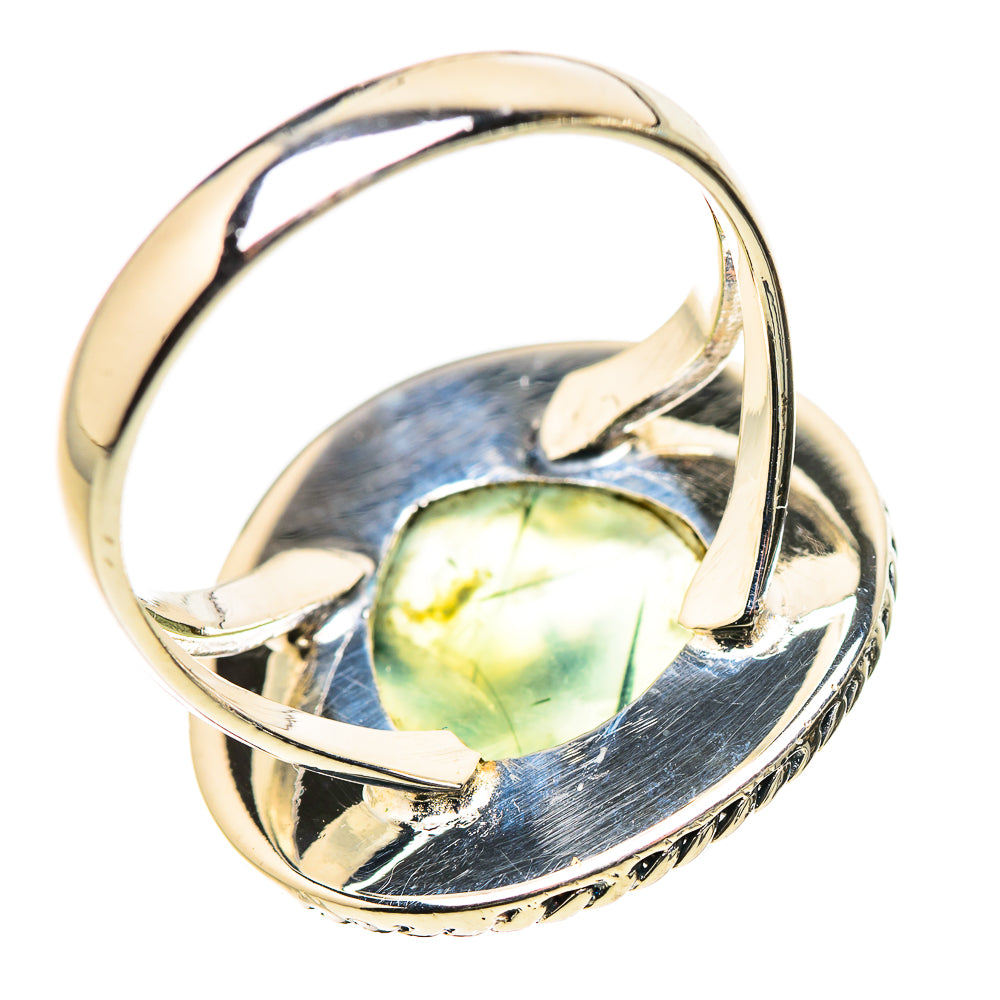 Prehnite Rings handcrafted by Ana Silver Co - RING133167 - Photo 3