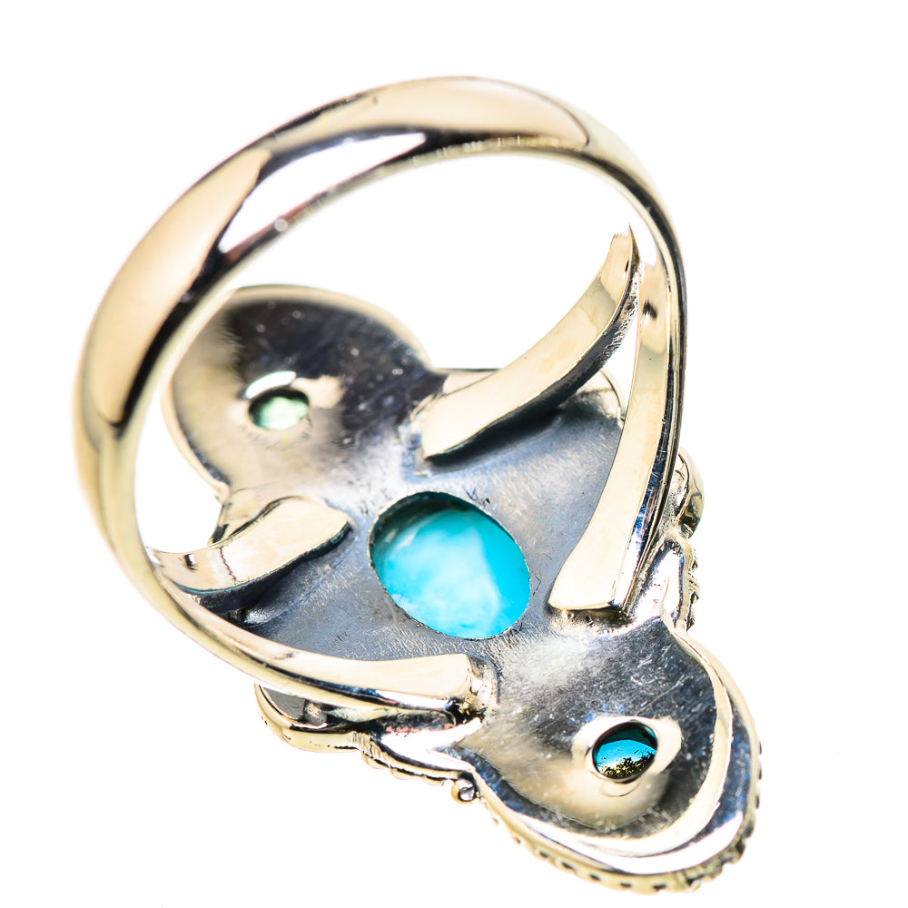 Larimar Rings handcrafted by Ana Silver Co - RING133217 - Photo 3