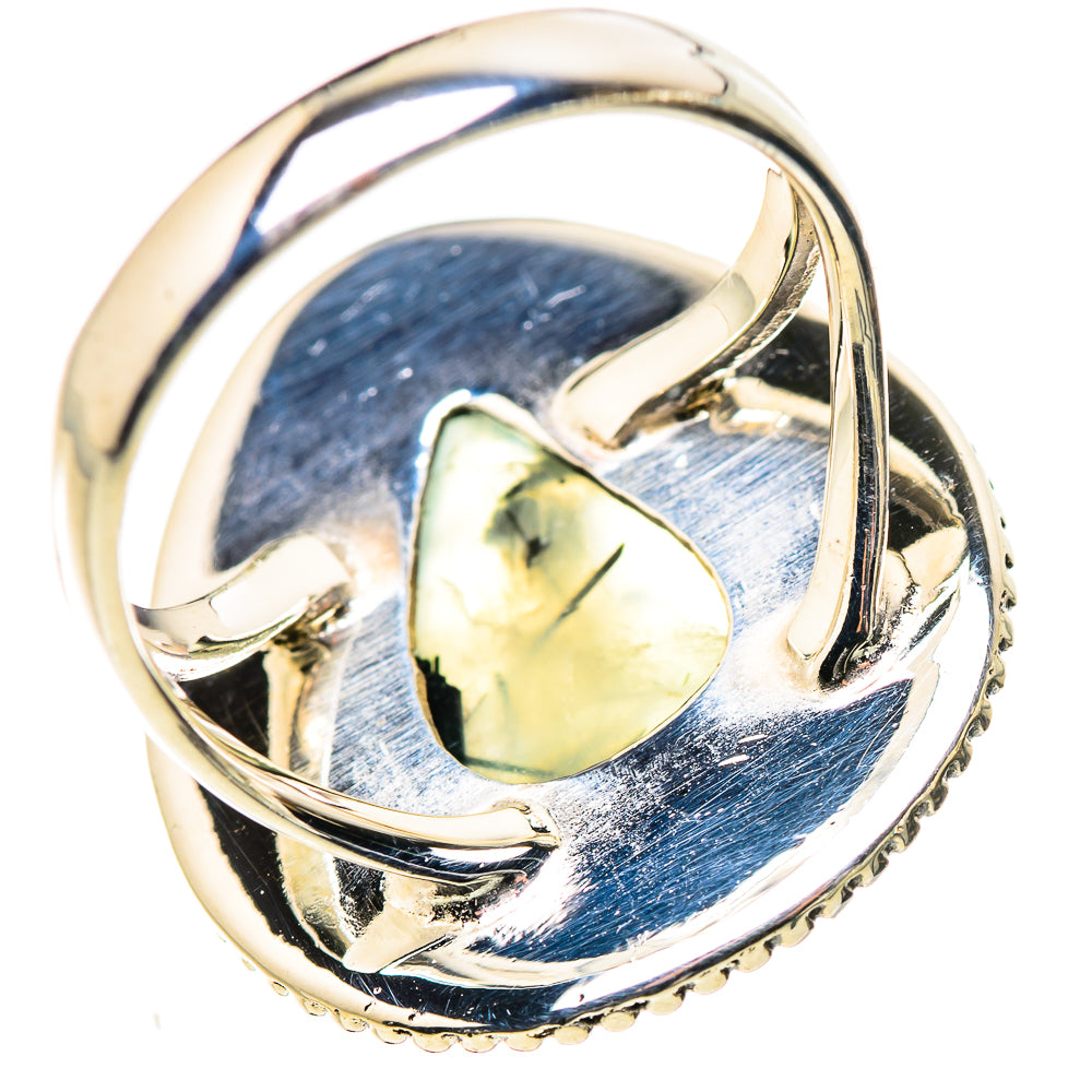 Prehnite Rings handcrafted by Ana Silver Co - RING133220 - Photo 3