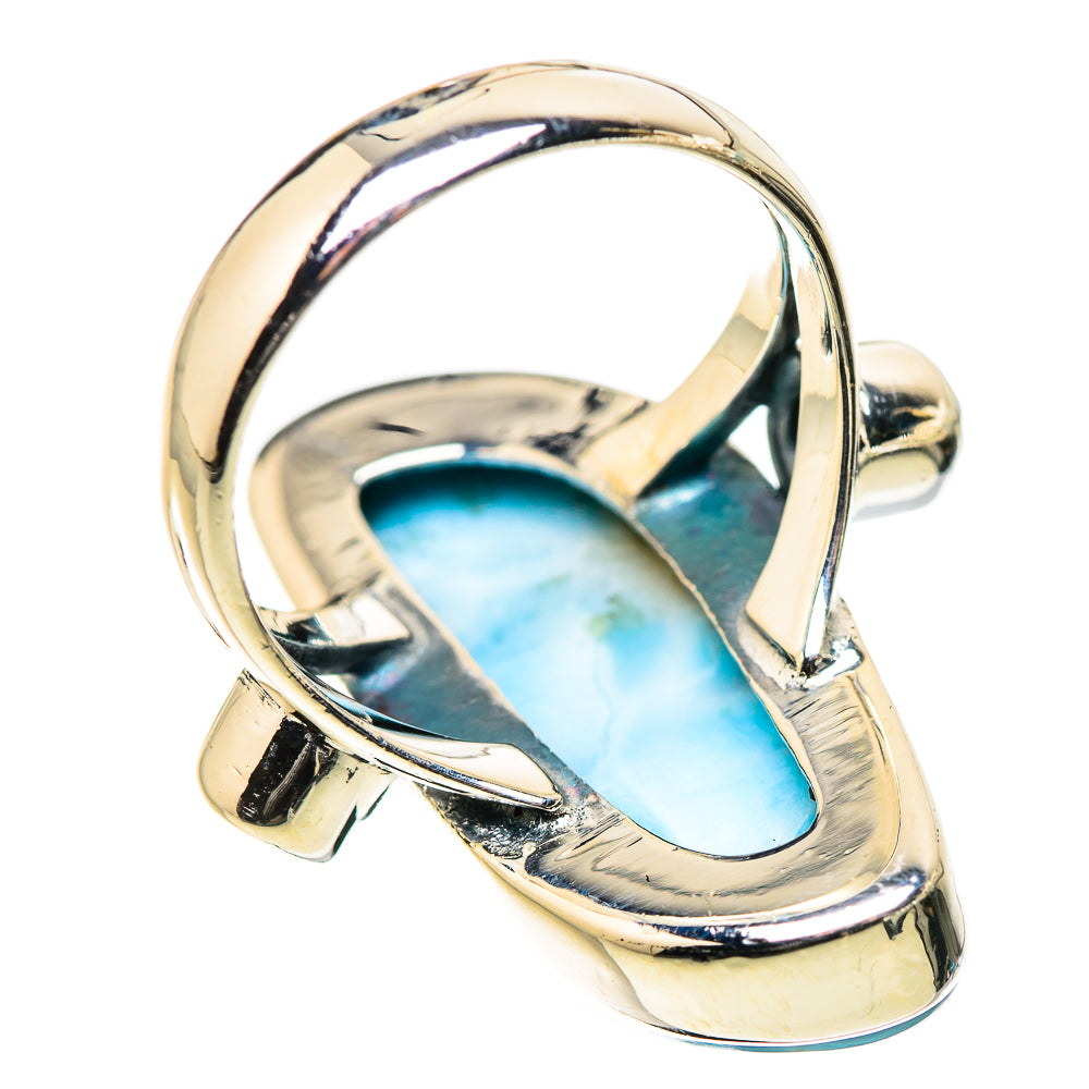 Larimar Rings handcrafted by Ana Silver Co - RING133282 - Photo 3