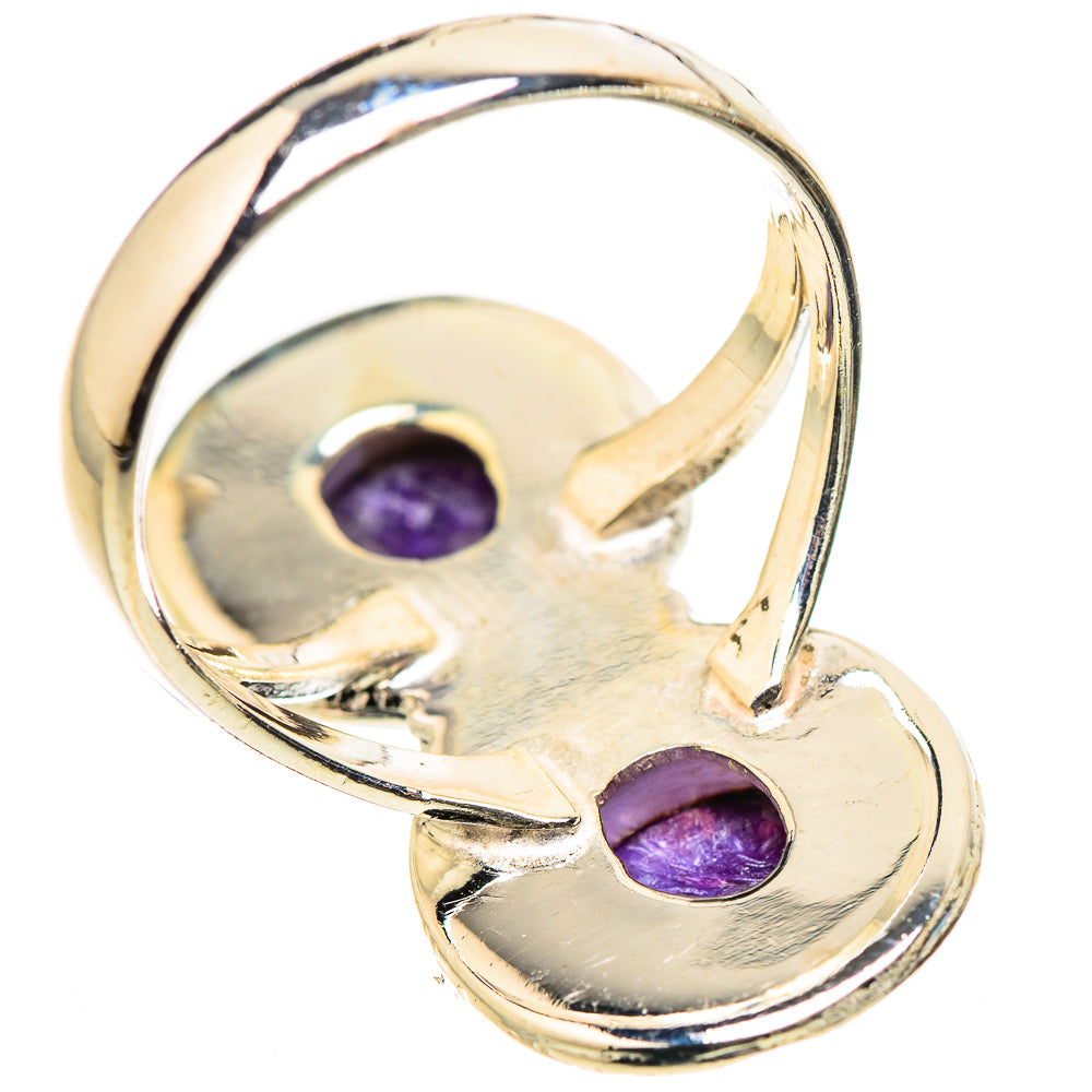 Charoite Rings handcrafted by Ana Silver Co - RING133301 - Photo 3