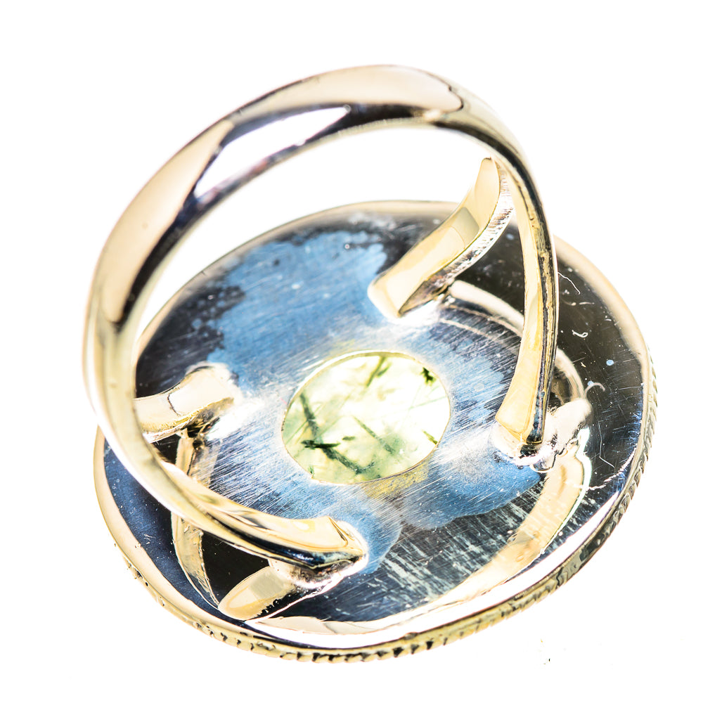 Prehnite Rings handcrafted by Ana Silver Co - RING133322 - Photo 3