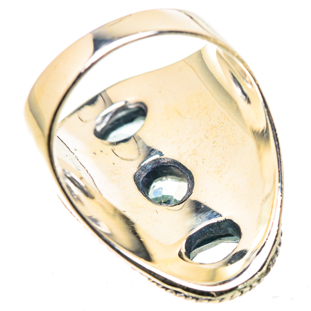 Blue Topaz Rings handcrafted by Ana Silver Co - RING133351 - Photo 3