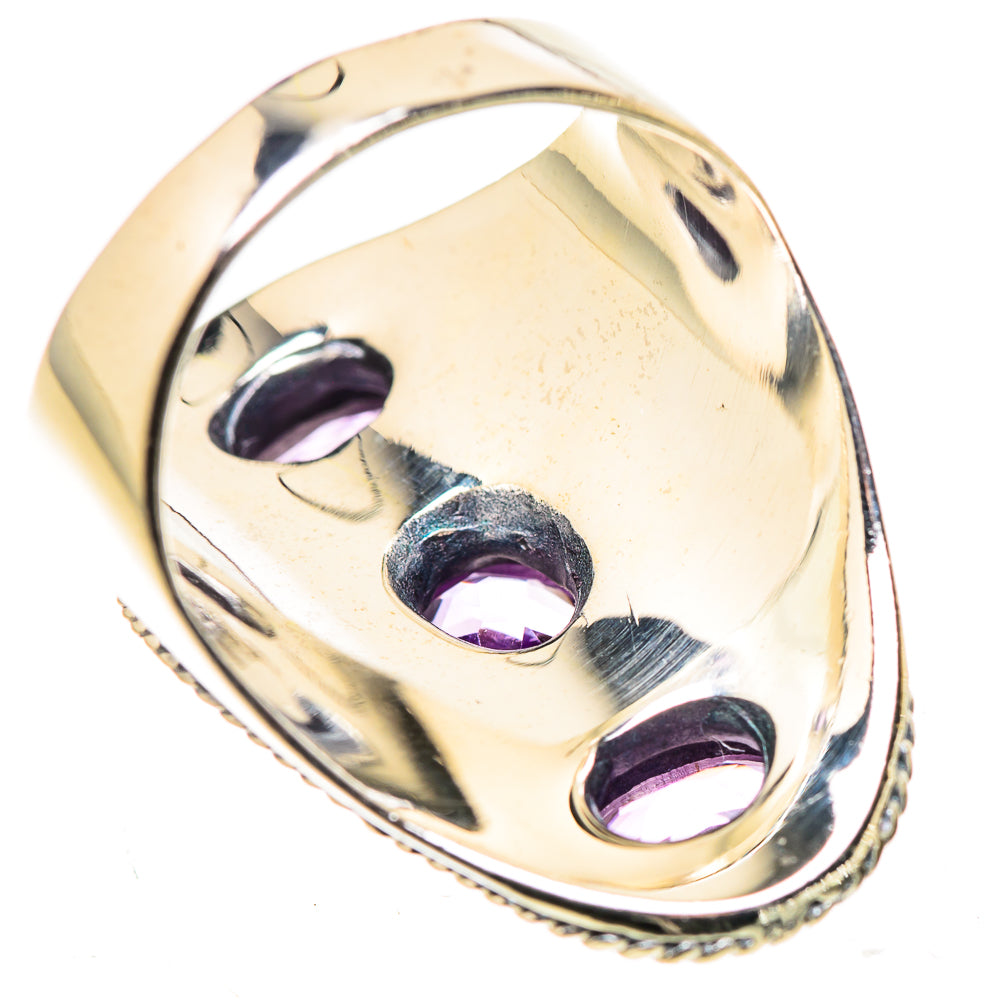 Amethyst Rings handcrafted by Ana Silver Co - RING133354 - Photo 3
