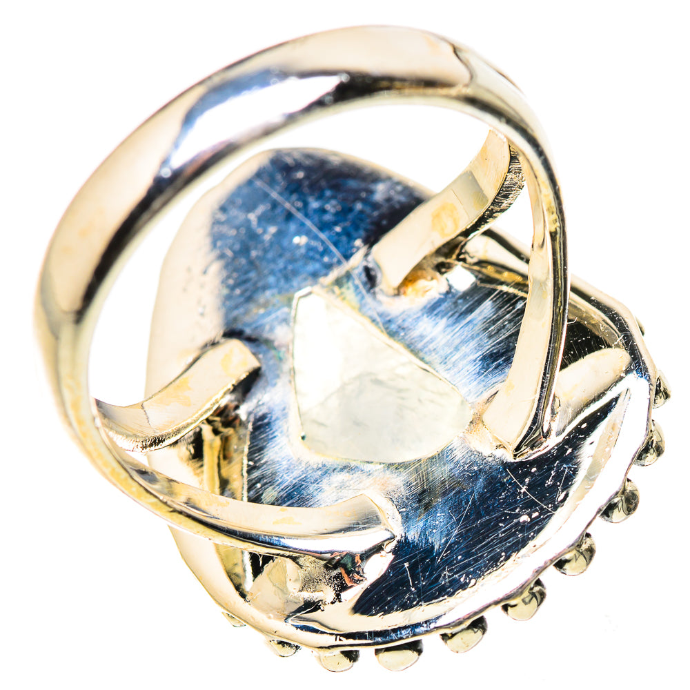 Rainbow Moonstone Rings handcrafted by Ana Silver Co - RING133380 - Photo 3
