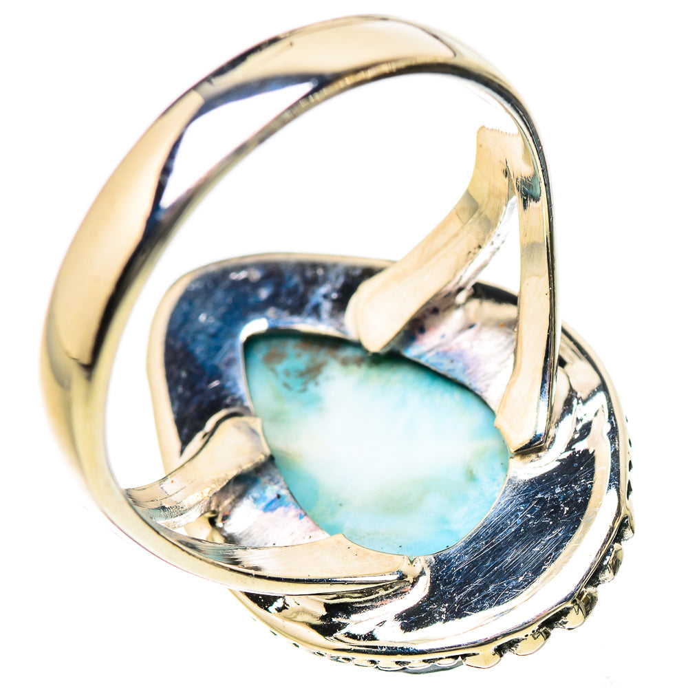 Larimar Rings handcrafted by Ana Silver Co - RING133388 - Photo 3