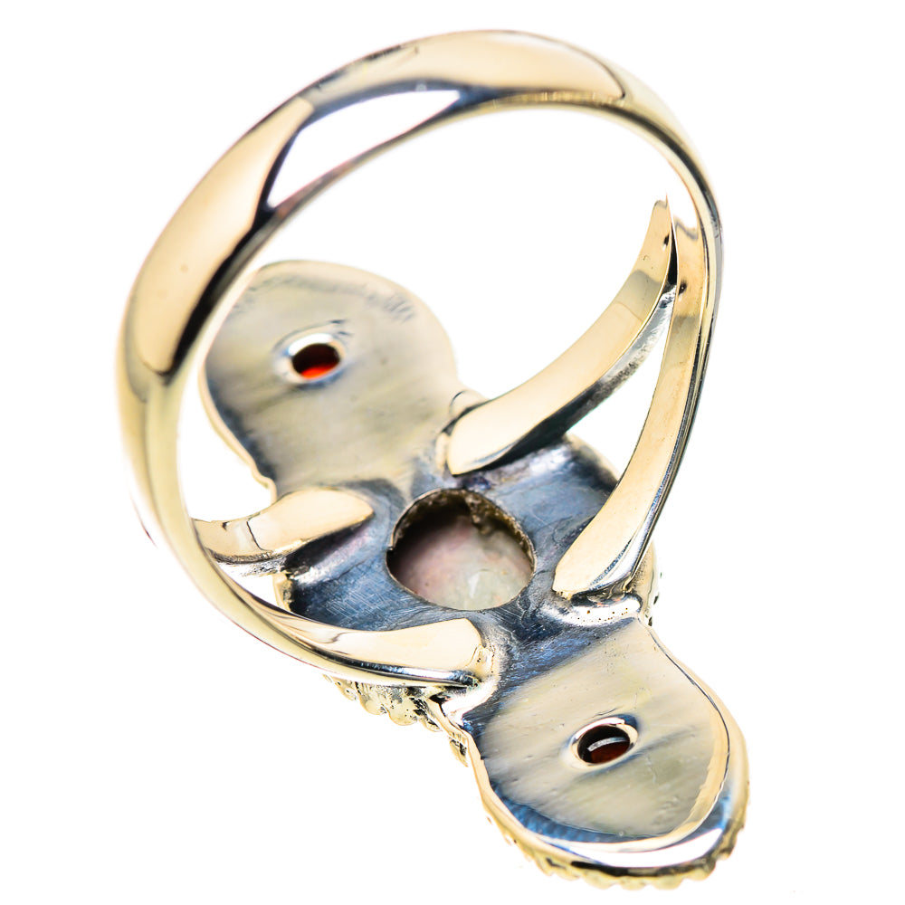 Unakite Rings handcrafted by Ana Silver Co - RING133434 - Photo 3
