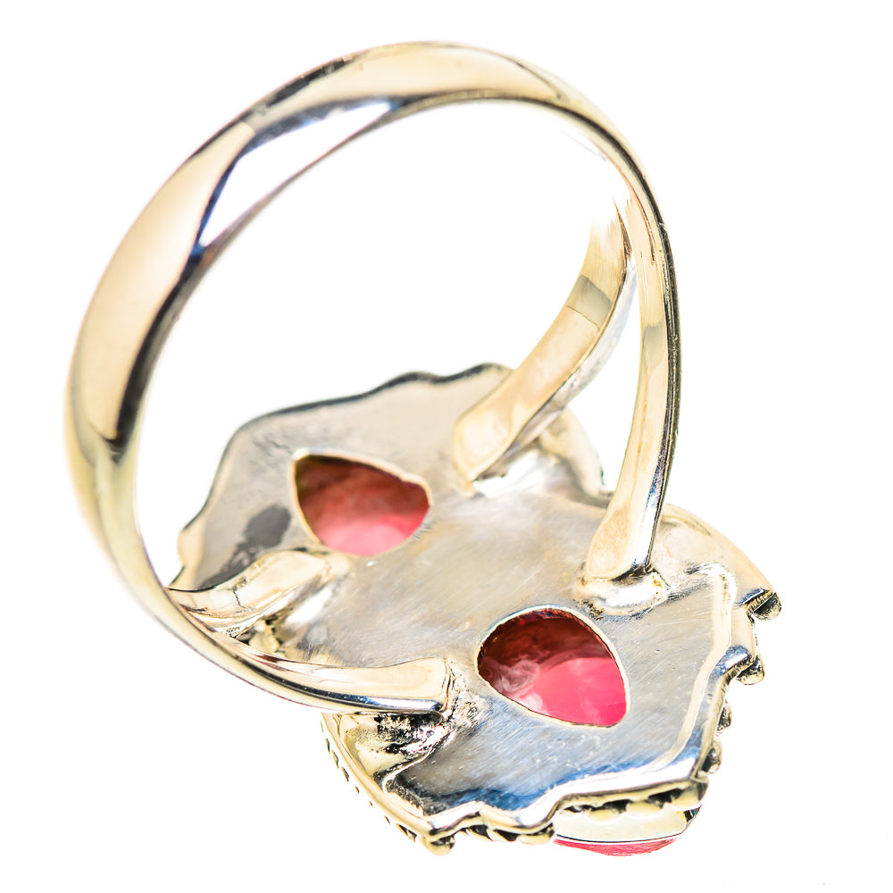 Rhodochrosite Rings handcrafted by Ana Silver Co - RING133435 - Photo 3