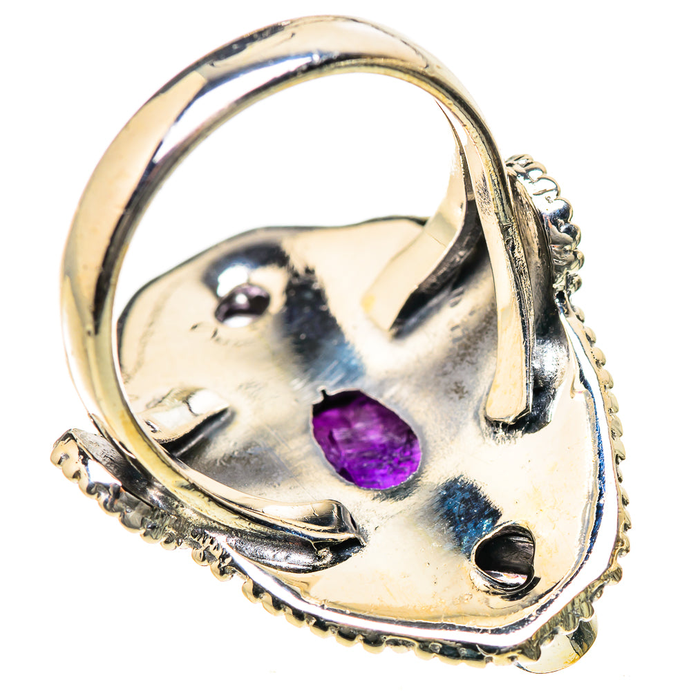 Amethyst Rings handcrafted by Ana Silver Co - RING133520 - Photo 3