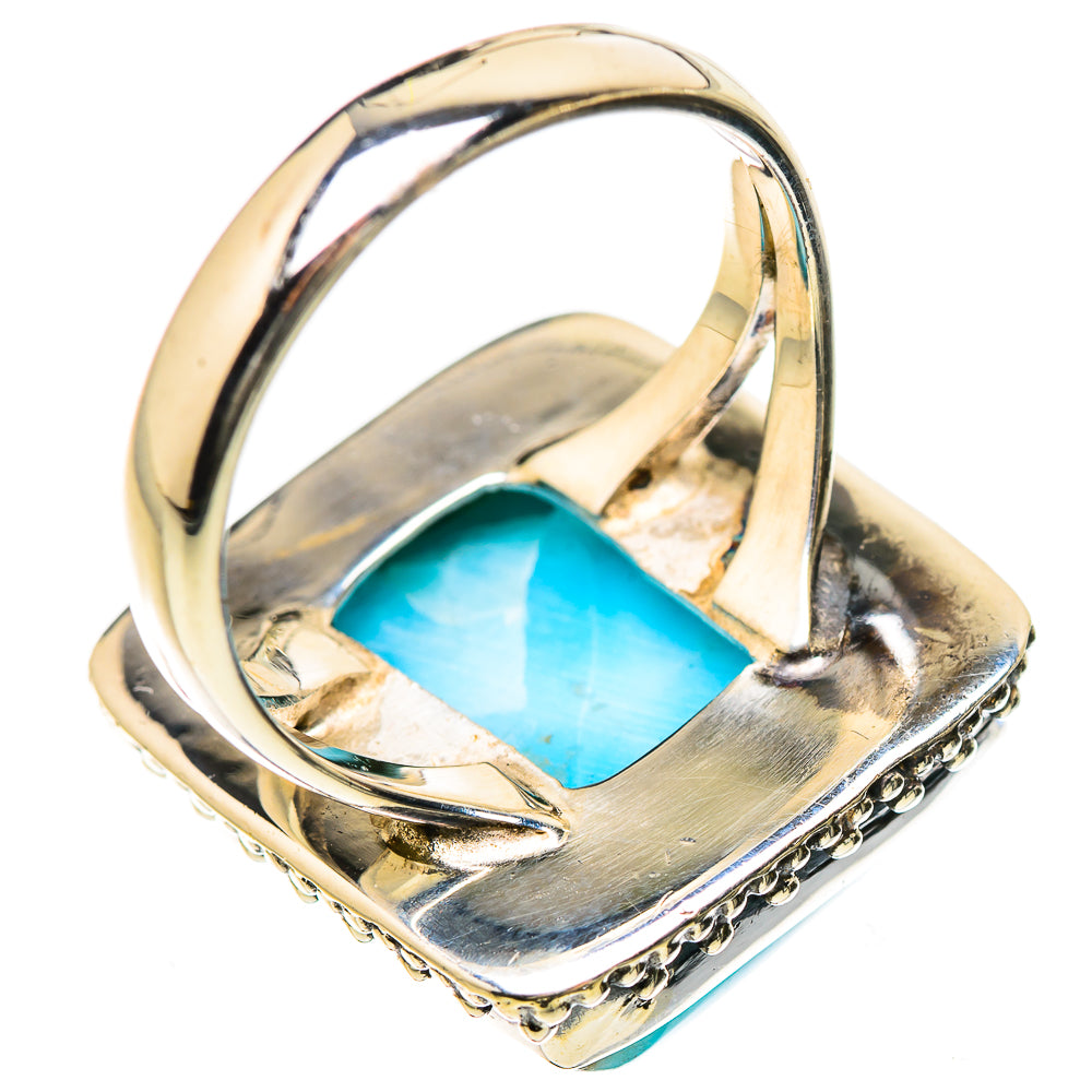 Larimar Rings handcrafted by Ana Silver Co - RING133545 - Photo 3