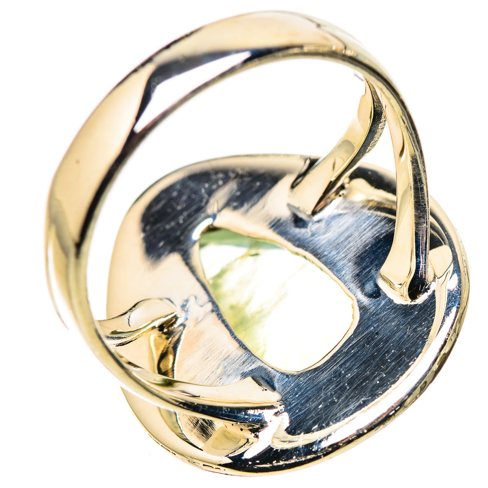 Prehnite Rings handcrafted by Ana Silver Co - RING133611 - Photo 3