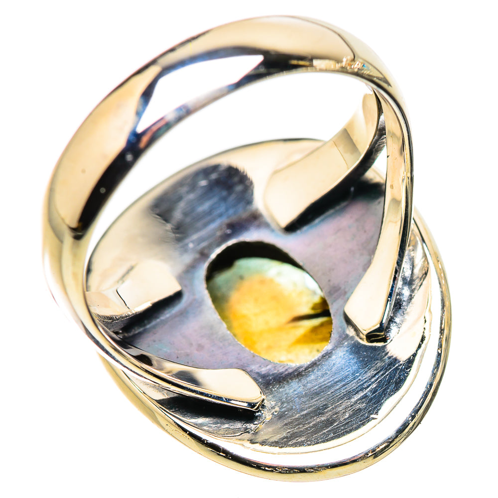 Labradorite Rings handcrafted by Ana Silver Co - RING133612 - Photo 3