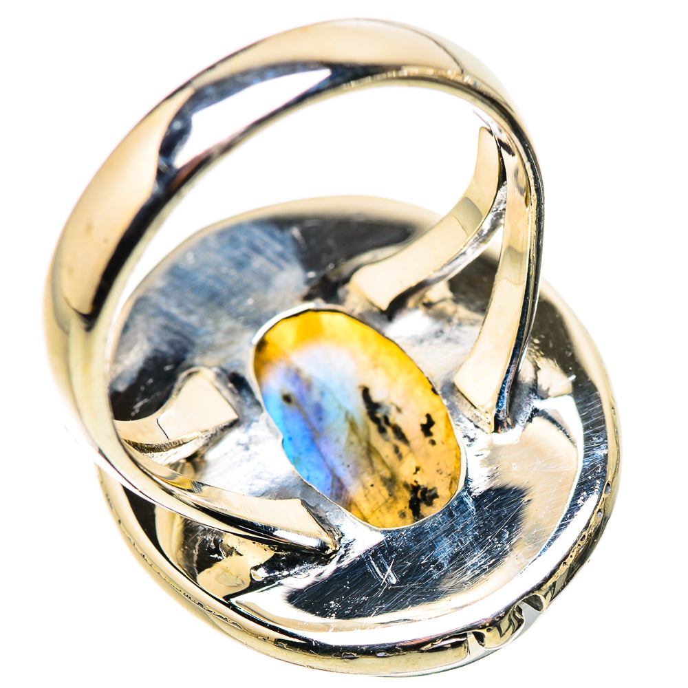 Labradorite Rings handcrafted by Ana Silver Co - RING133666 - Photo 3
