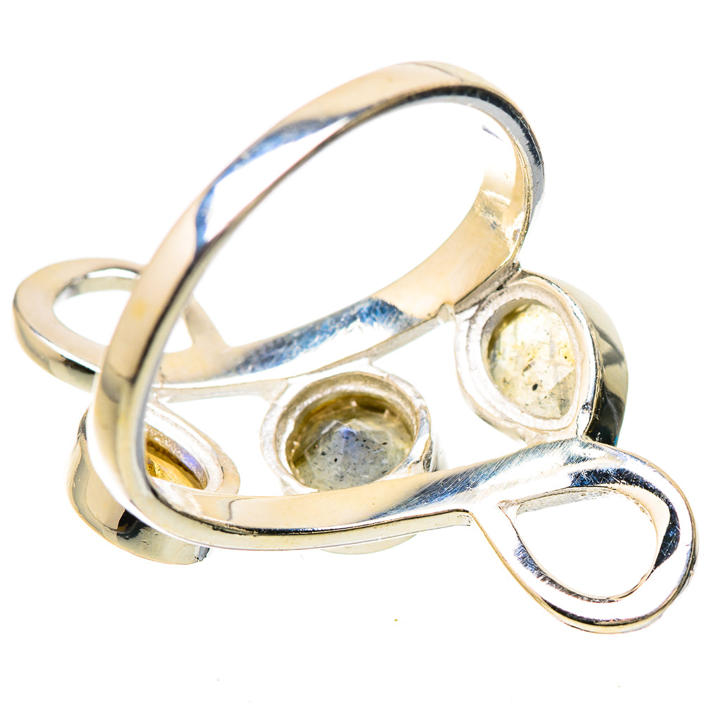 Labradorite Rings handcrafted by Ana Silver Co - RING133857 - Photo 3
