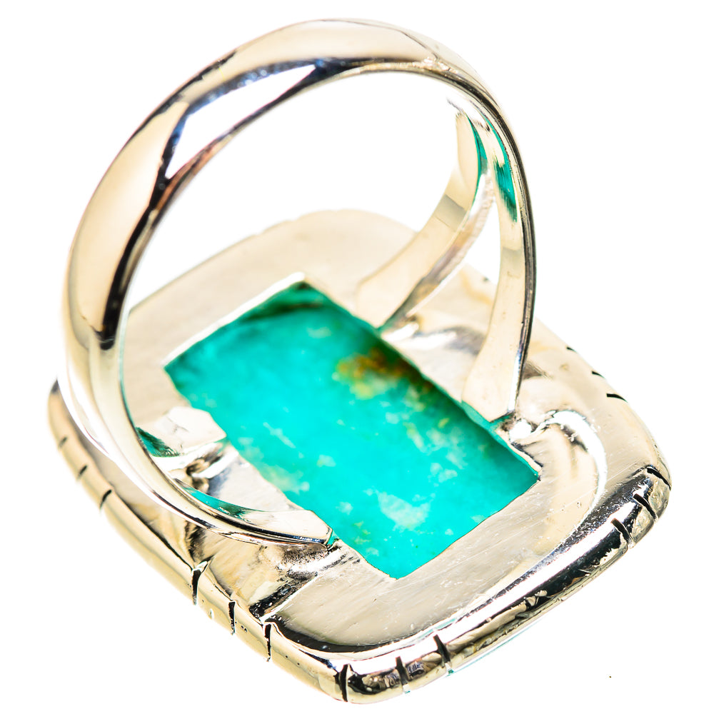 Amazonite Rings handcrafted by Ana Silver Co - RING133865 - Photo 3