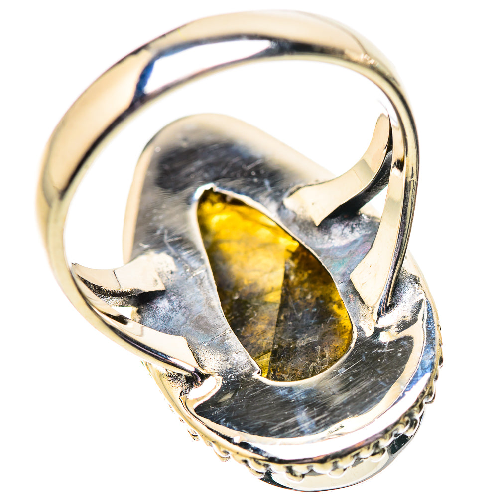 Labradorite Rings handcrafted by Ana Silver Co - RING133988 - Photo 3